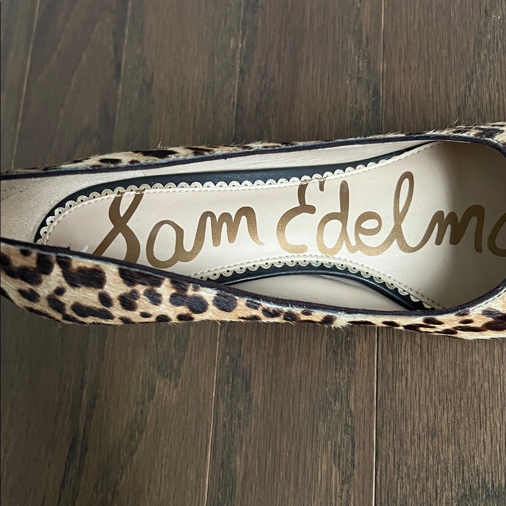 Sam Edelman Elise Jaguar-Print Calf Hair Pumps - Picture 8 of 12